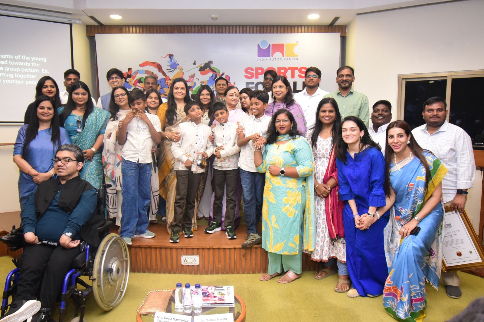 Felicitation-India-Autism-Center-Yadhavi-Foundation